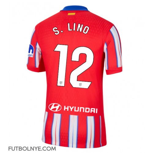 Camiseta Atletico Madrid Samuel Lino #12 Primera Equipación 2024-25 manga corta